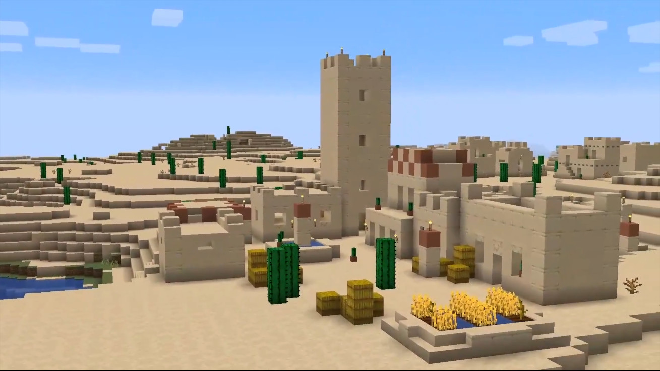 Aktualizovaná architektura pouštních vesnic